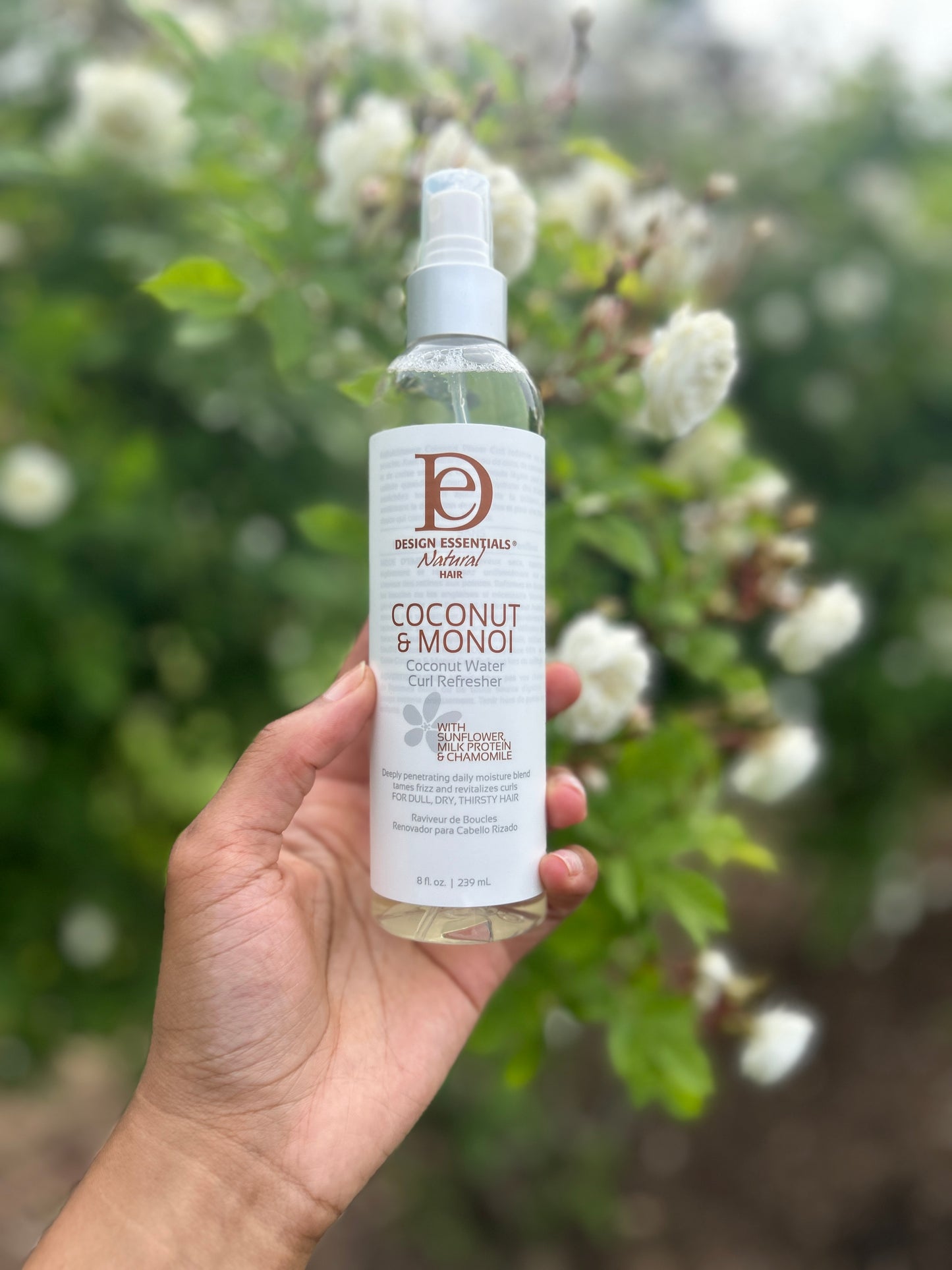 Coconut & Monoi Water Curl Refresh 8oz.