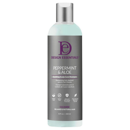 DE Peppermint & Aloe Shampoo 12oz.